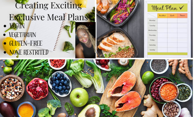 Gig Preview - Create exciting meal plans