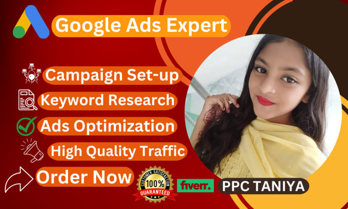 Gig Preview - Setup and management your google ads adwords PPC campaigns long term support