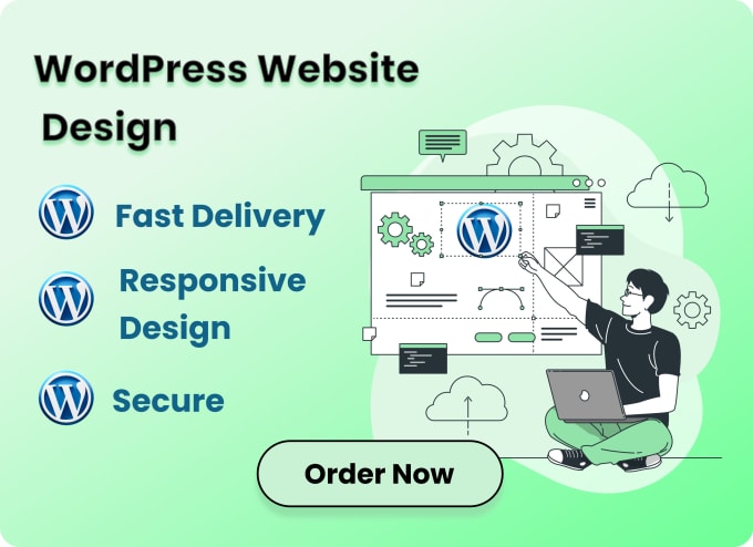 Gig Preview - Design and develop a professional wordpress website