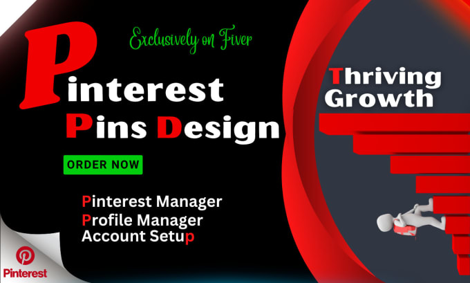 Gig Preview - Be your pinterest marketing manager to grow your account fast