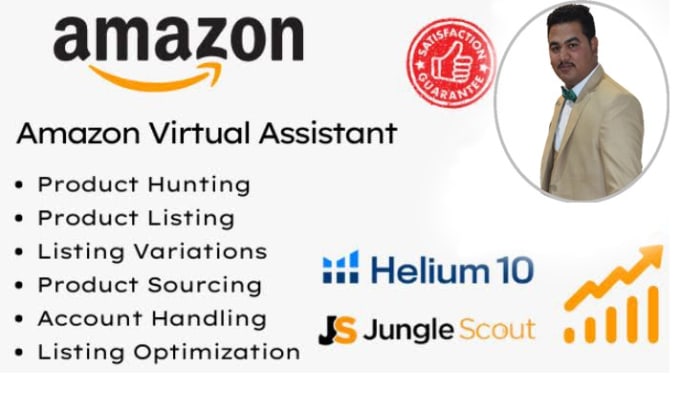 Gig Preview - Be your amazon fba wholesale virtual assistant