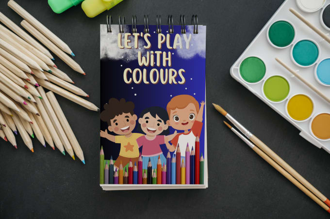 Gig Preview - Create kids coloring books, illustrations, and cover design