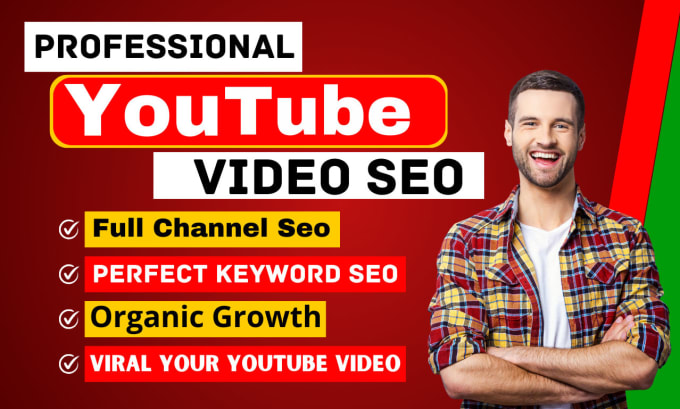 Gig Preview - Be your best youtube video SEO expert for top ranking