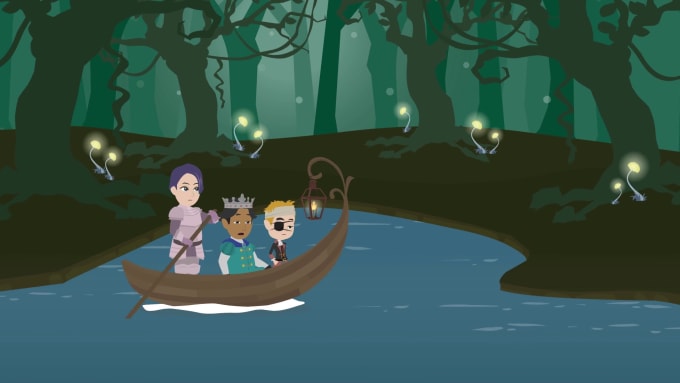 Gig Preview - Create explainer 2d animation story and 2d animated cartoons video