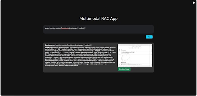 Gig Preview - Write a python script, ai chatbot,rag,pdf rag,langchain, streamlit deployment