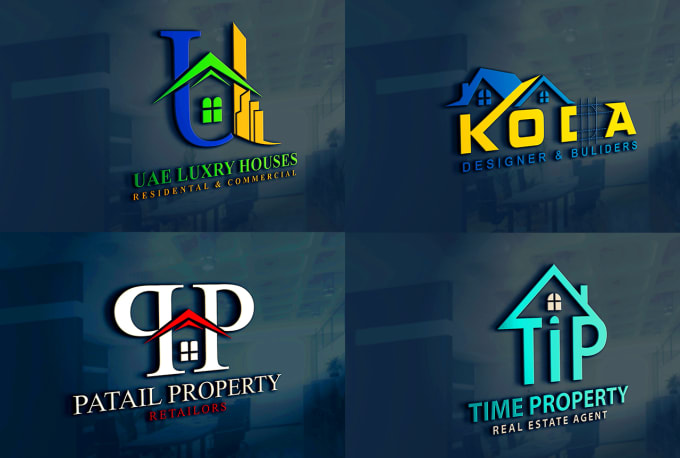 Bestseller - design luxury real estate, construction, roofing, plumbing, company logo, flyer