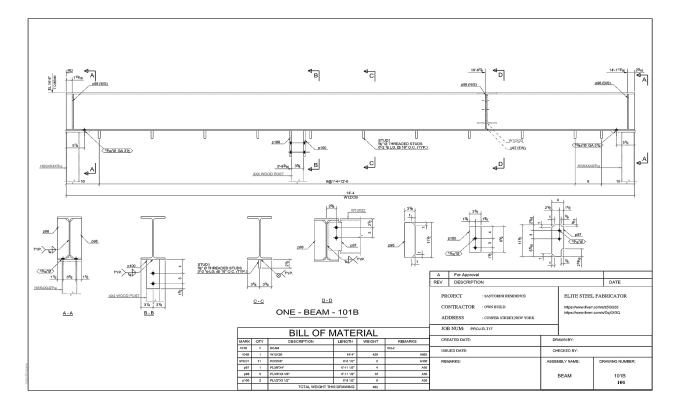 Bestseller - do steel detailing fabrication shop drawings in tekla