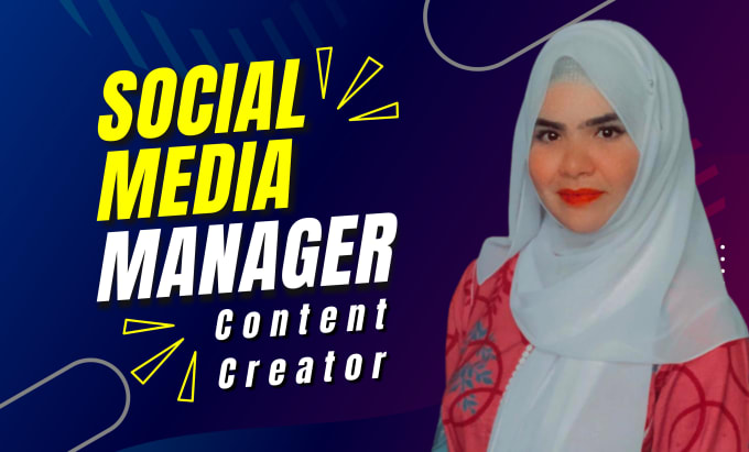 Gig Preview - Be your social media manager content creator for facebook instagram marketing