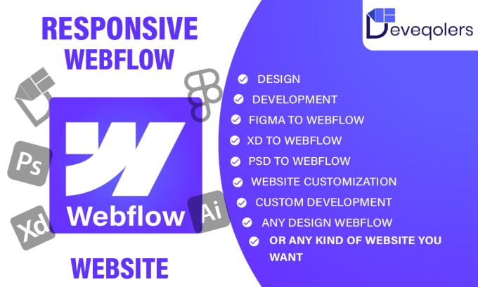 Gig Preview - Design and build a custom webflow website