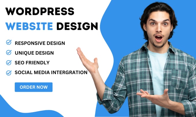 Gig Preview - Develop a modern responsive wordpress website