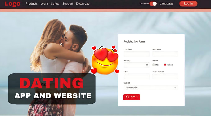 Gig Preview - Do dating app and website development