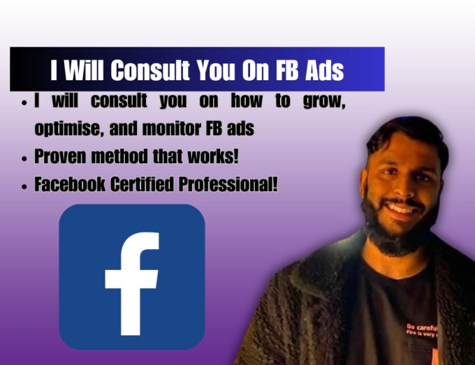 Gig Preview - Give you high level consultation on your facebook  ads