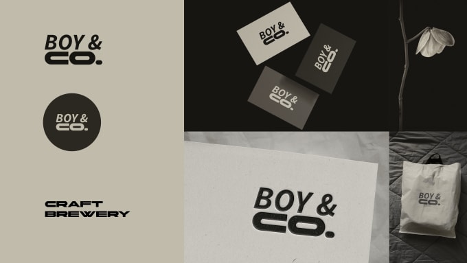 Gig Preview - Design high style minimal brand identity system