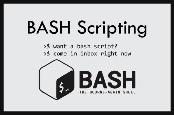 Gig Preview - Do linux bash and powershell scripting in 24 hours