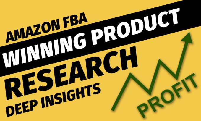 Gig Preview - Do amazon product research for private label winning product research amazon fba