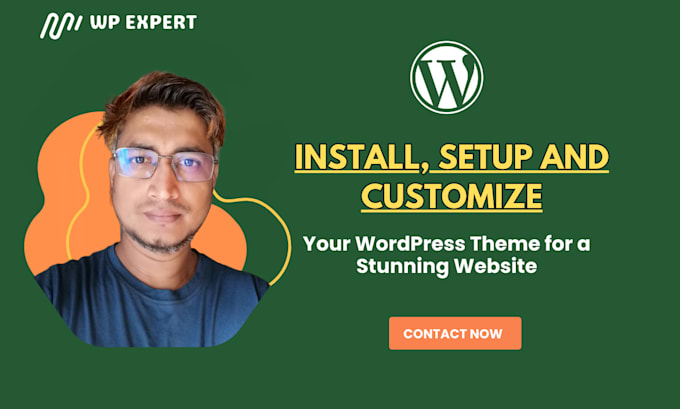 Gig Preview - Install, set up, and customize wordpress theme for a stunning website