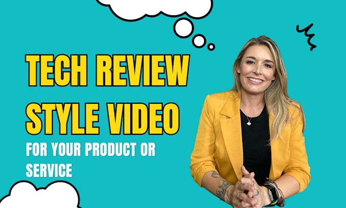 Gig Preview - Create a tech review ugc video of your product or service