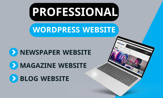 Gig Preview - Create your newspaper, magazine, or blog wordpress website