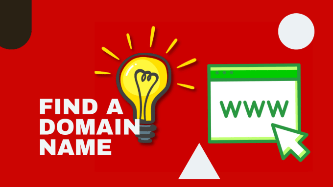 Gig Preview - Help you find a powerful domain name