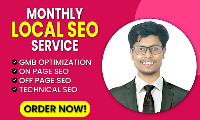 Gig Preview - Do monthly local SEO service gbp optimization for your business