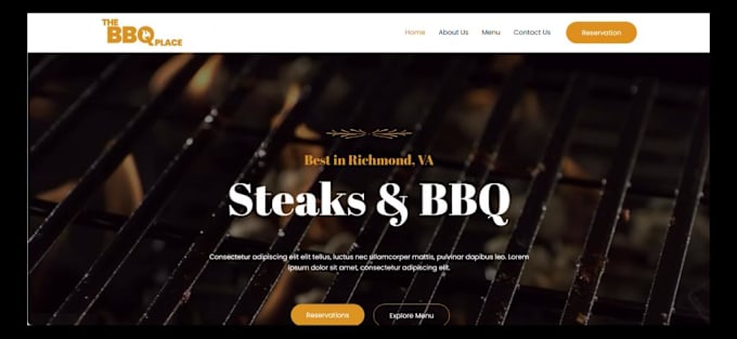 Gig Preview - Build a restaurant website with online ordering