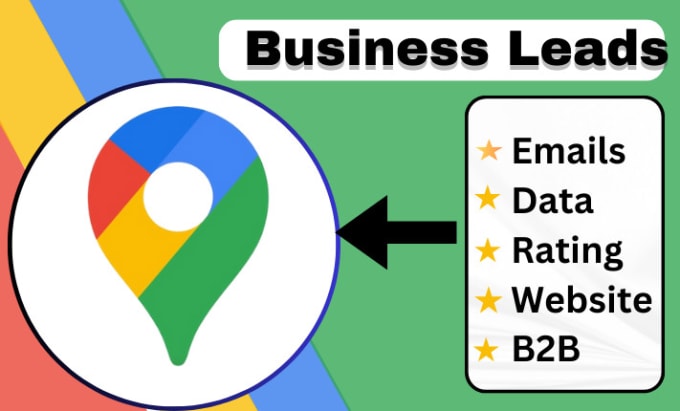 Gig Preview - Google maps scraping with business releted database