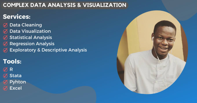 Gig Preview - Perform complex data analysis using r, python, stata