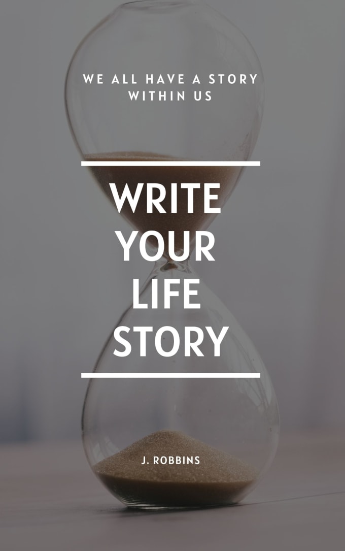 Gig Preview - Write your life story