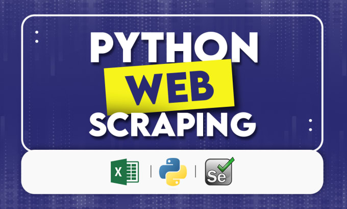 Gig Preview - Do web scraping and data extraction from any website using python