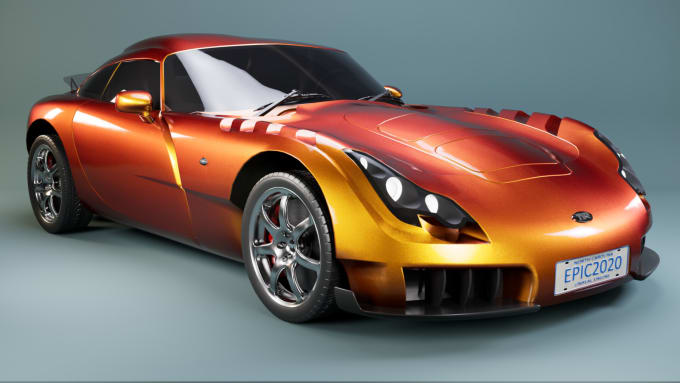 Gig Preview - Do realistic 3d car modelling, 3d car rendering, 3d vehicle design