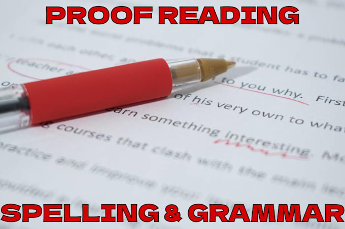 Gig Preview - Proofread any english creative writing, essay, article