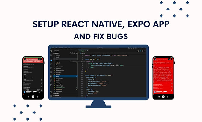 Gig Preview - Setup and fix bugs in your expo and react native app