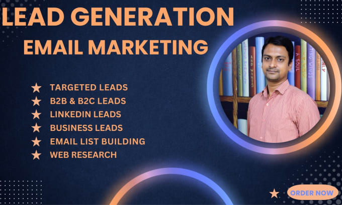 Gig Preview - Do lead generation email list building and marketing