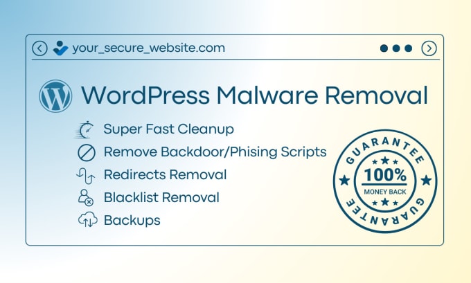 Gig Preview - Rapidly remove wordpress malware and recover hacked website