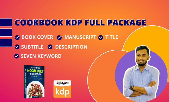 Gig Preview - Create ready to publish cookbook for amazon KDP package