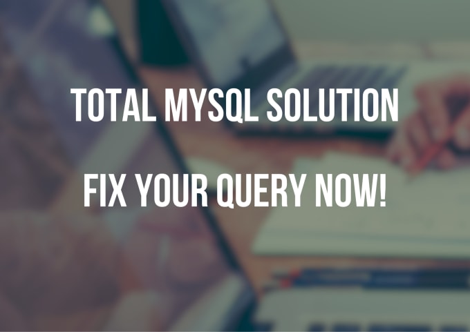 Gig Preview - Fix mysql issue, solve mysql error and write sql query