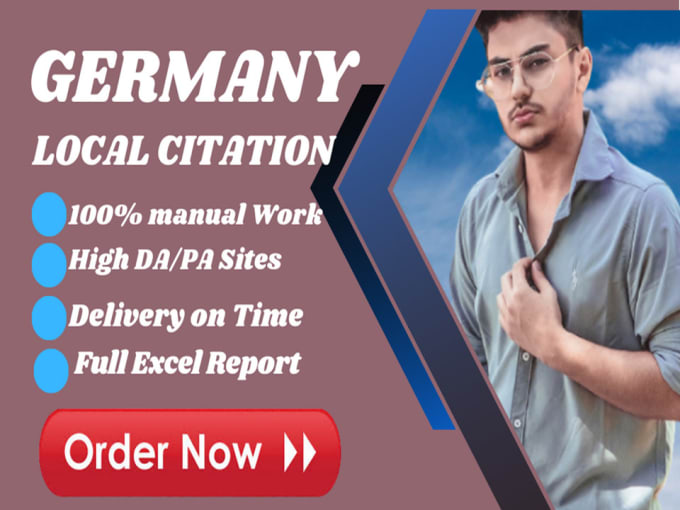 Gig Preview - Do 350 citations for germany and business directories SEO