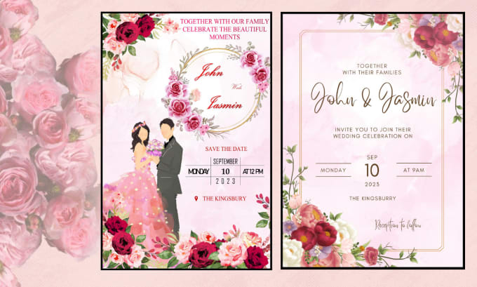 Gig Preview - Do custom wedding invitation or any invitation designs