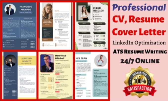 Gig Preview - Design CV, cover letter and resume templates