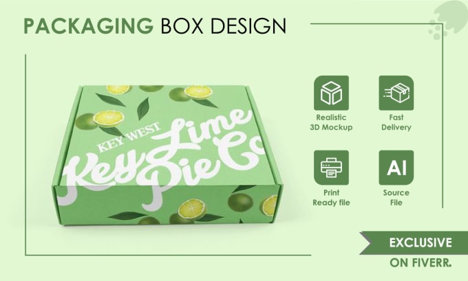 Bestseller - do box design, product packaging and 3d mockup