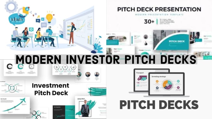 Gig Preview - Make modern investor pitch deck presentations for companies