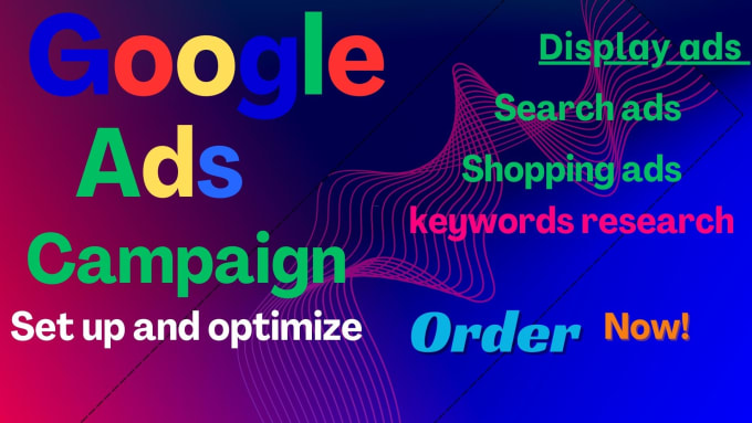 Bestseller - quickly setup  and optimize google ads to improve sales