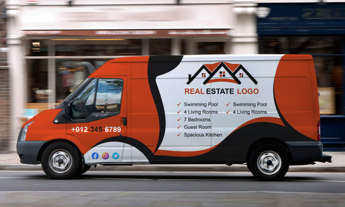 Gig Preview - Create professional and unique van wrap design