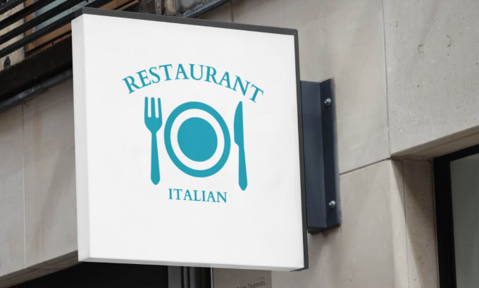 Gig Preview - Modern and minimalist logo for your restaurant