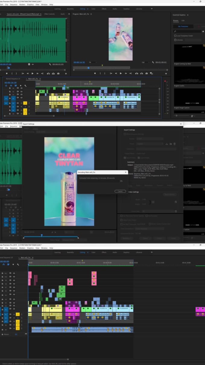 Gig Preview - Do professional amazing video editing for any platform