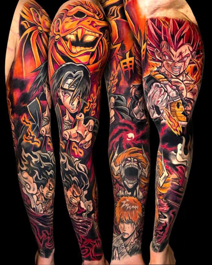 19 of the Best Anime Tattoos to Feed Your Dweeb Heart — See Photos | Allure