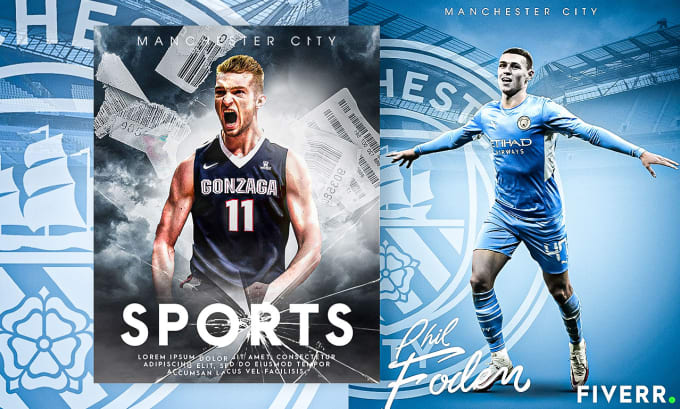 Gig Preview - Design a professional sports flyer and poster for you