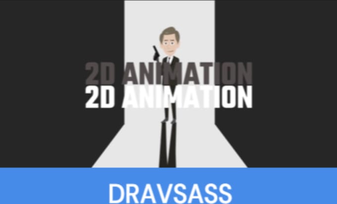 Gig Preview - Do a 2d animation video on any topic dravsass on youtube