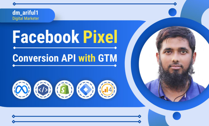 Gig Preview - Fix facebook pixel conversion API,ga4,GTM,ecommerce tracking