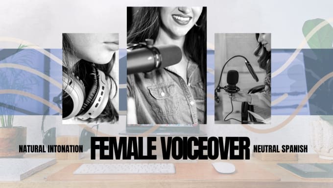 Gig Preview - Record a natural female spanish voiceover